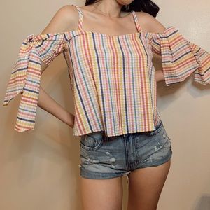 NWOT summer off shoulder top